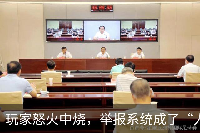 玩家怒火中烧，举报系统成了“人间蒸发”！